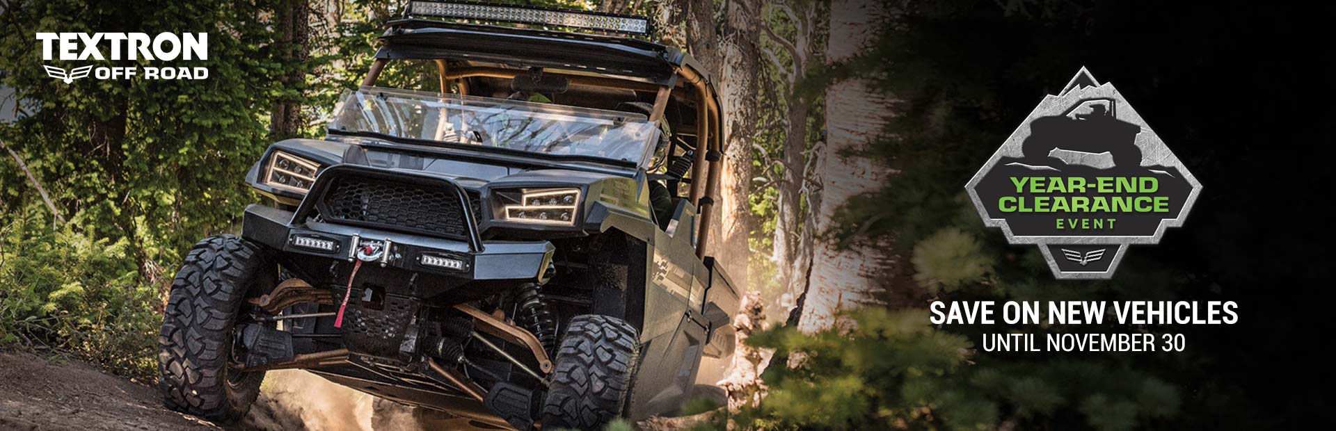 Textron Off Road: Year End Clearance